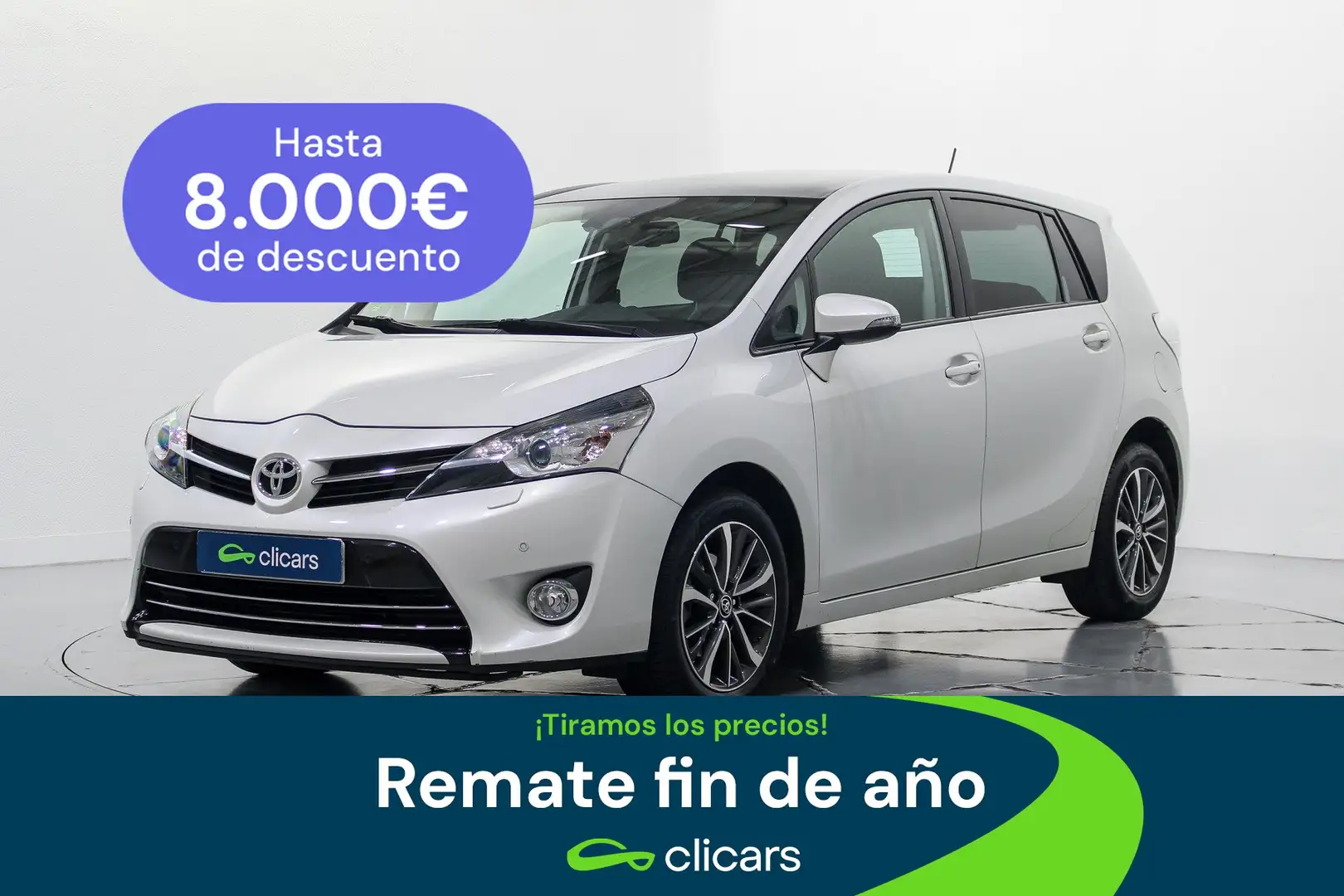 Toyota Verso 130 Advance 5pl. Blanco - 1