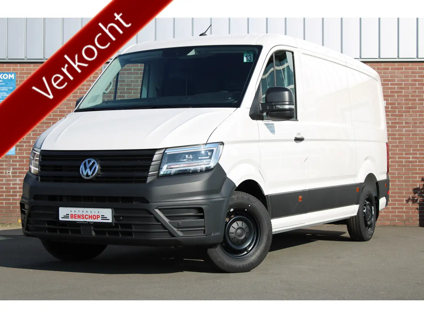 Volkswagen Crafter 35 2.0 TDI 140 PK L3H2 |ACHTERUITRIJCAMERA|ERGOCOM Белый - 1