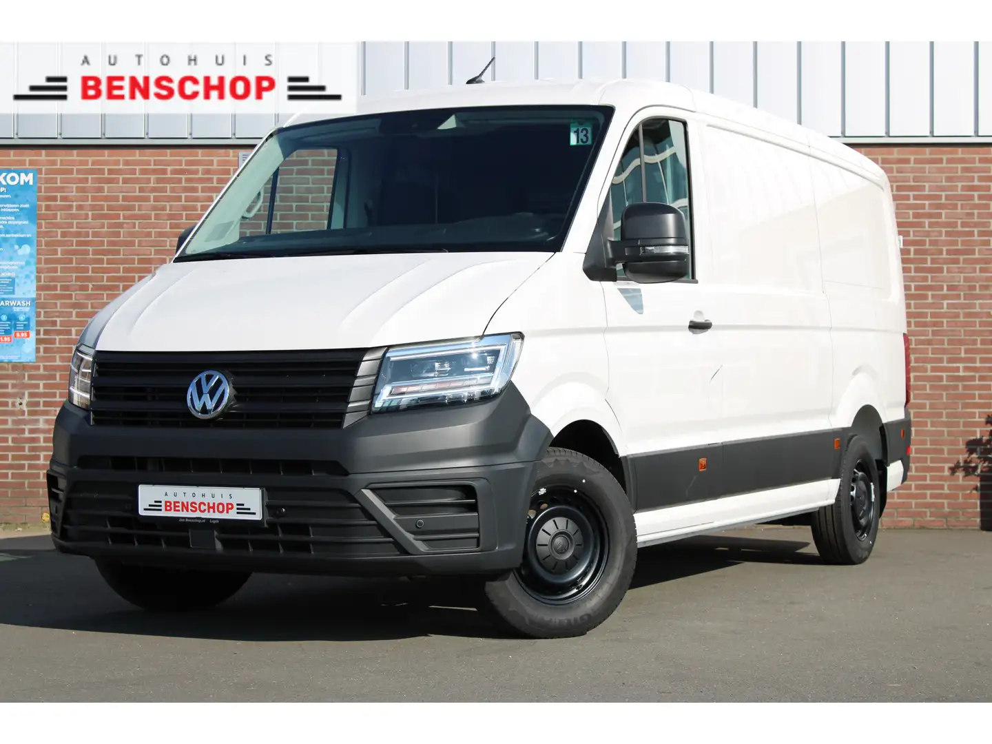 Volkswagen Crafter 35 2.0 TDI 140 PK L3H2 |ACHTERUITRIJCAMERA|ERGOCOM Wit - 1
