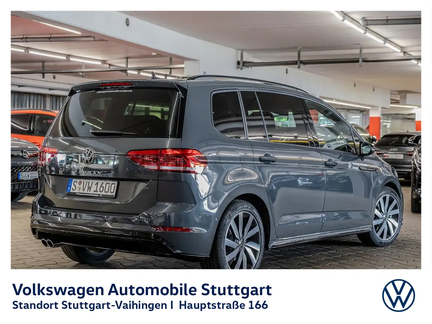 Volkswagen Touran Highline 2,0 l TDI SCR 110 kW DSG Navi  S Gris - 2
