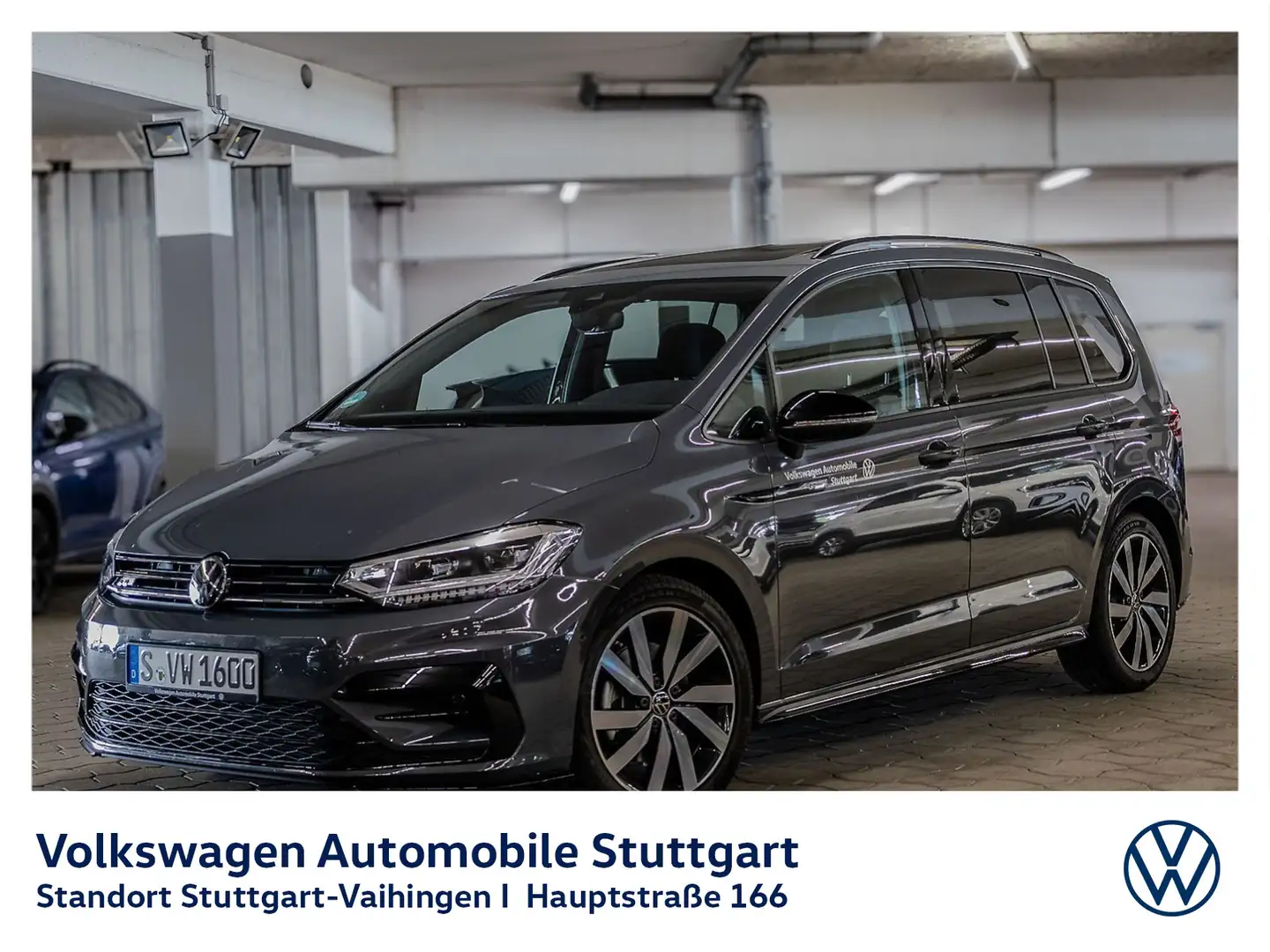 Volkswagen Touran Highline 2,0 l TDI SCR 110 kW DSG Navi  S Gris - 1