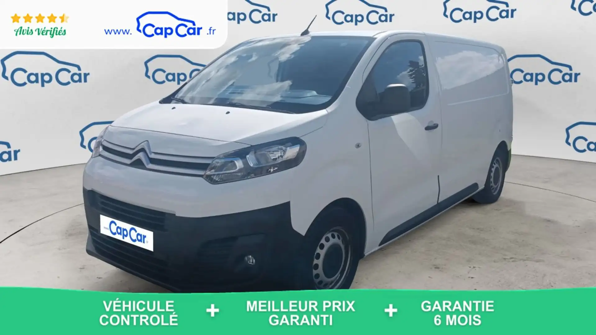 Citroen Jumpy Fourgon M III 2.0 BlueHDi 177 EAT8 Business Blanc - 1