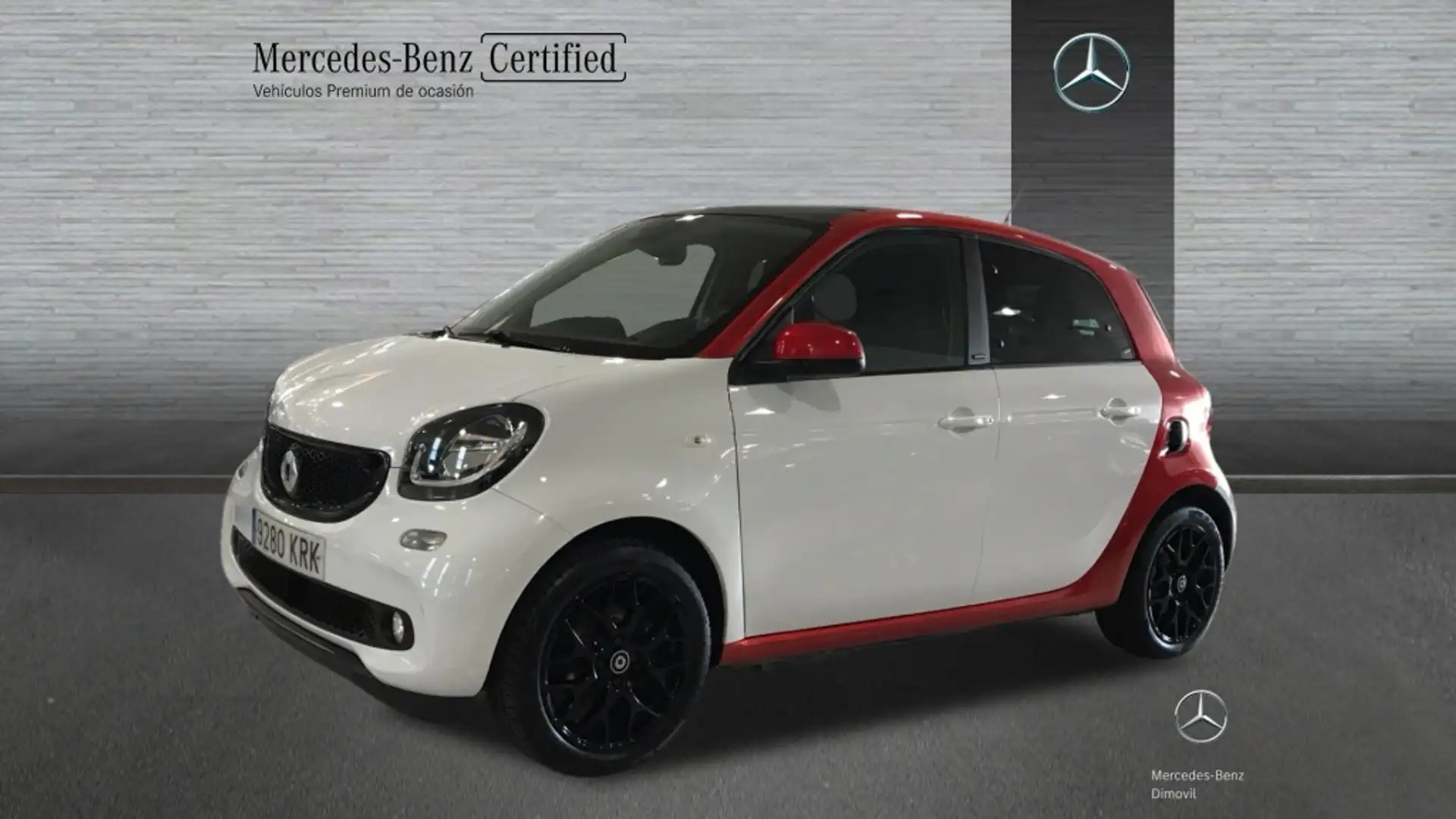 smart forFour Electric Drive Passion Blanco - 1