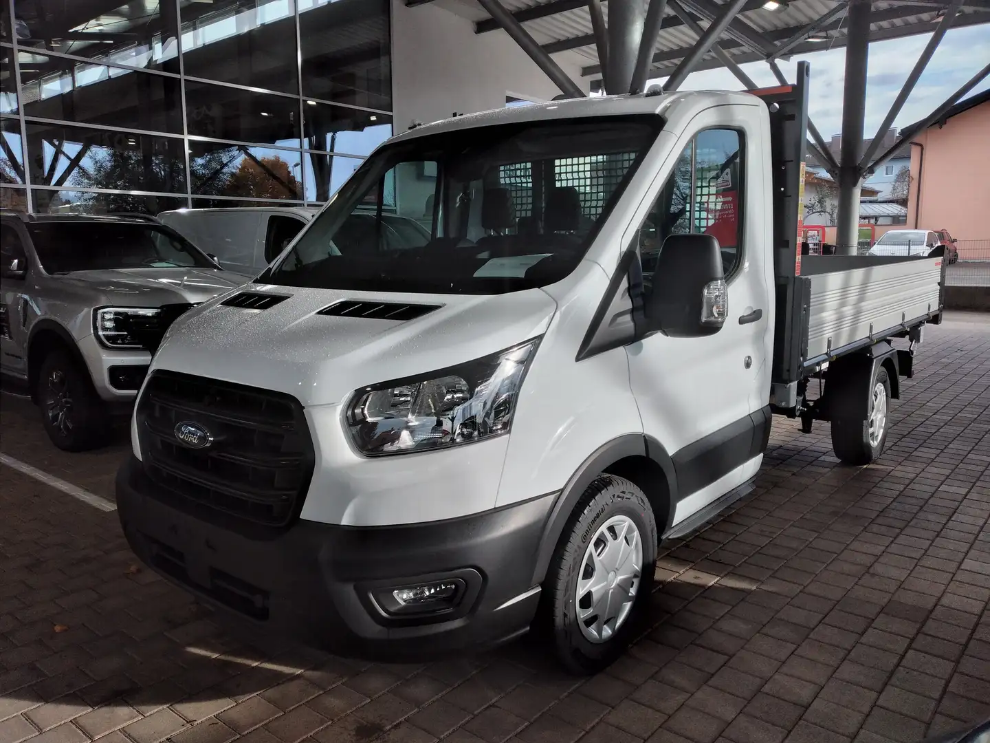 Ford Transit 350 L2 Einzelkabine Kipper Trend Blanc - 2