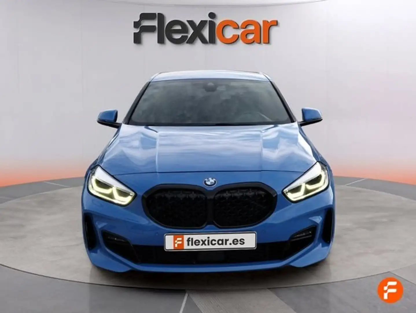 BMW 118 118d Bleu - 2