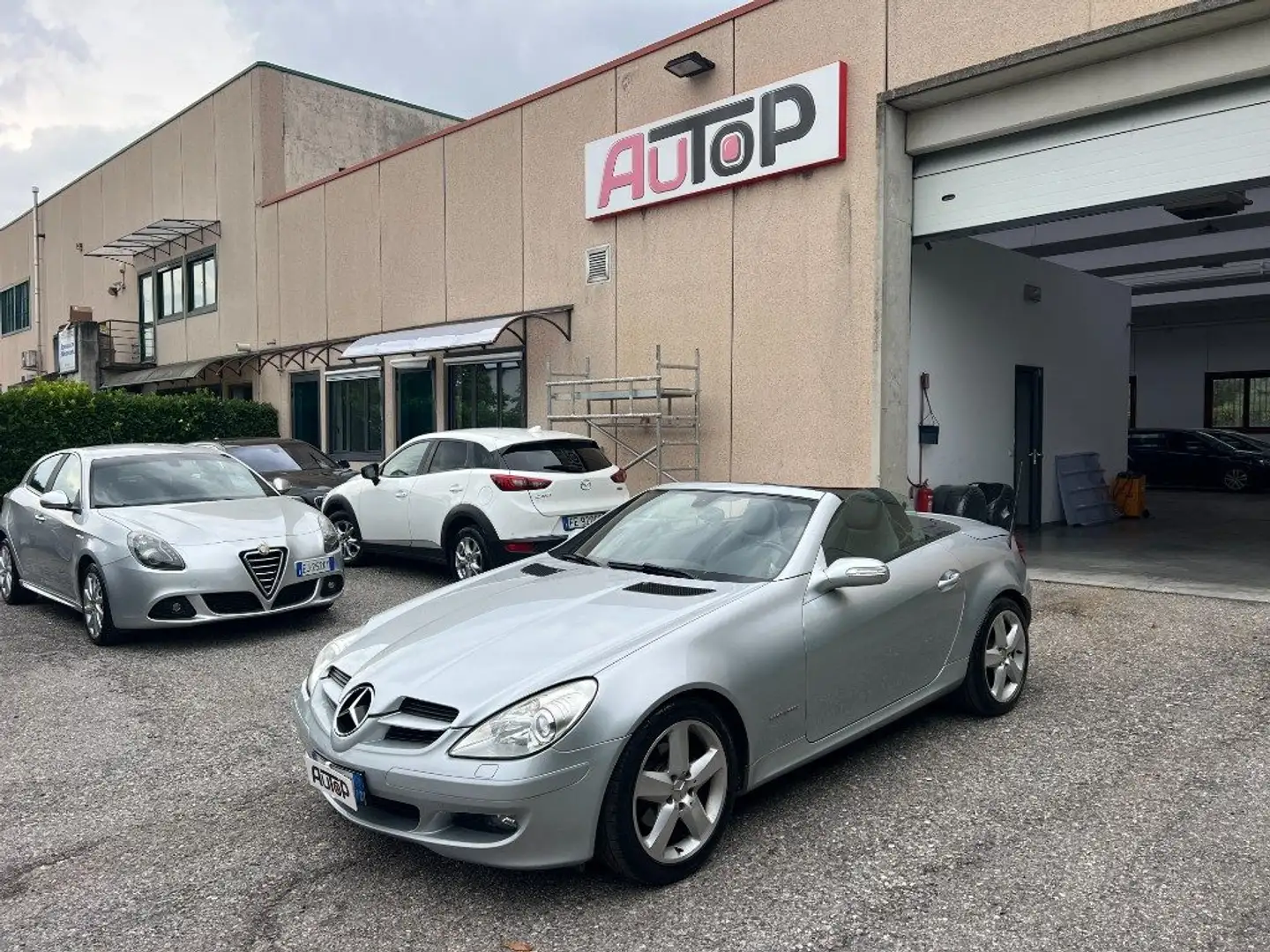 Mercedes-Benz SLK 200 Kompressor cat Plateado - 1