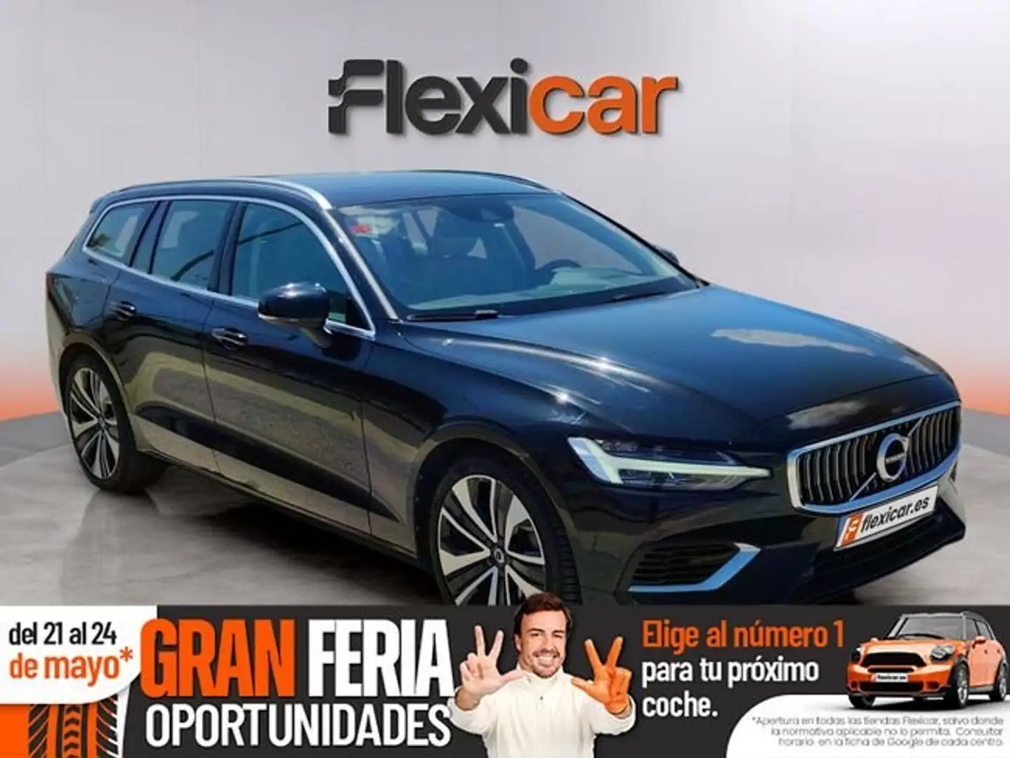 Volvo V60 T6 Twin Business Plus AWD Negro - 1