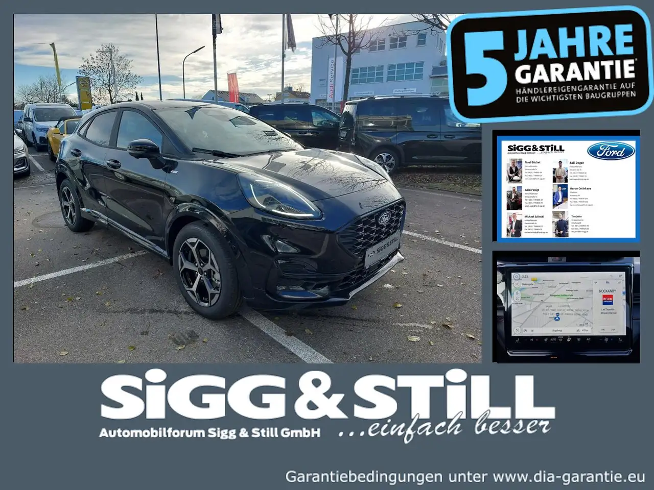 Ford Puma ST-Line 1.0I NAVI*IACC*360°