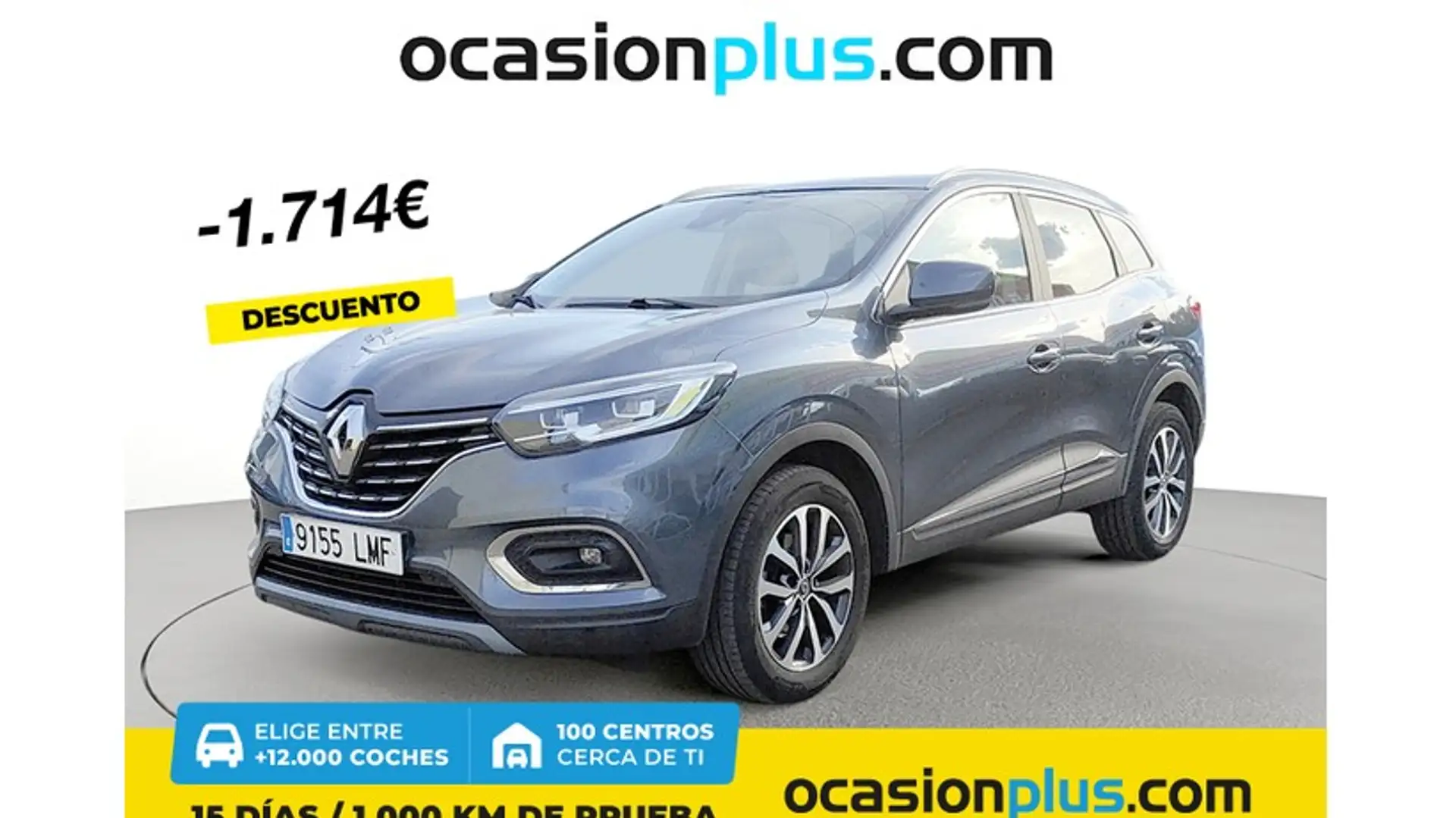 Renault Kadjar 1.5dCi Blue Zen EDC 85kW Gris - 1