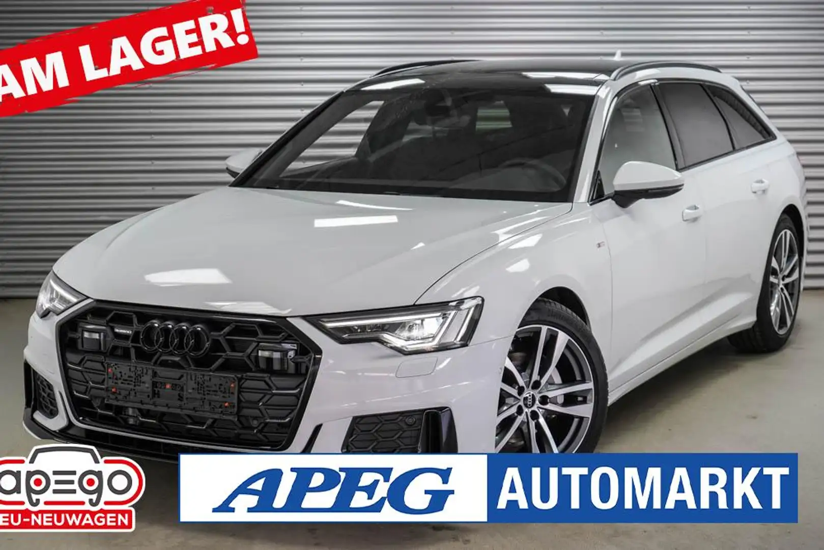 Audi A6 40 TDI quattro s-tronic S-Line, Pano,Standheizung Weiß - 1