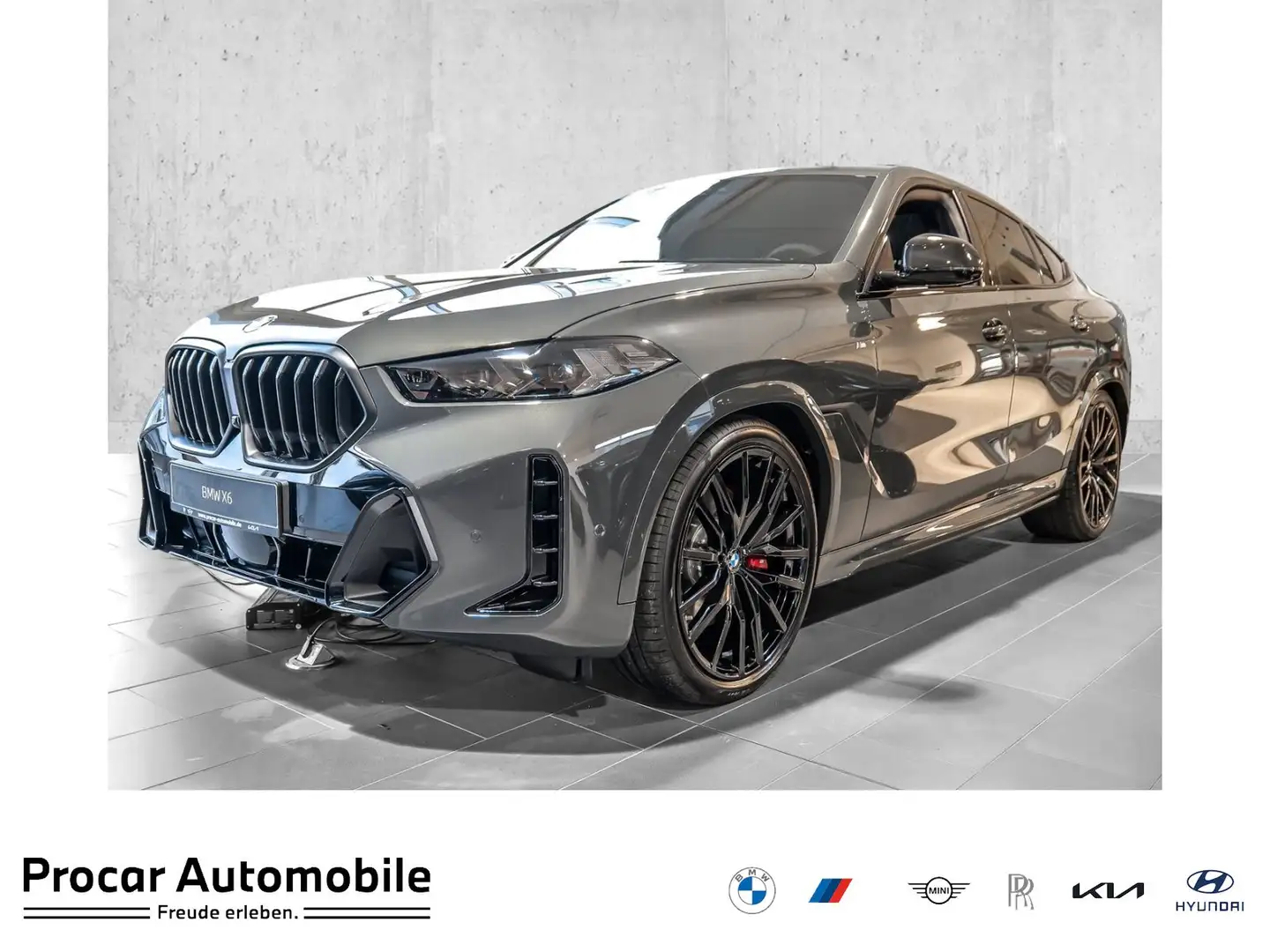 BMW X6 xDrive40d MSportPro 22'' Pano AHK B&W Massage Szürke - 1