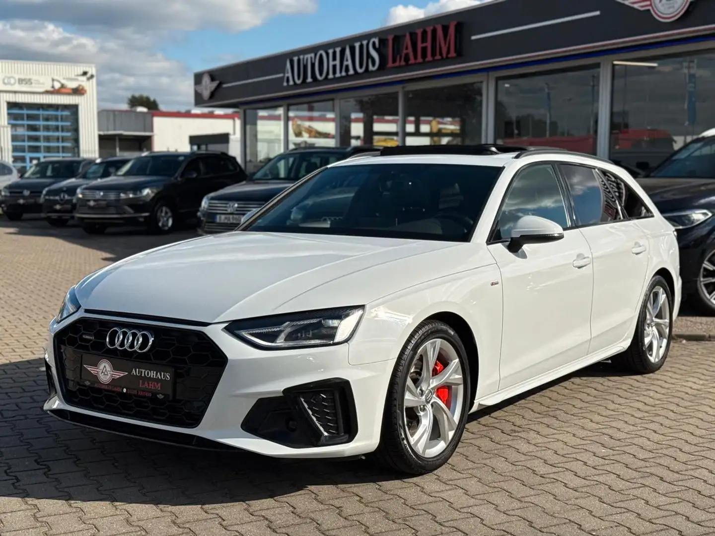 Audi A4 Avant 45 TDI QUATTRO S-TRONIC"S-LINE"PANO*LED Blanc - 2
