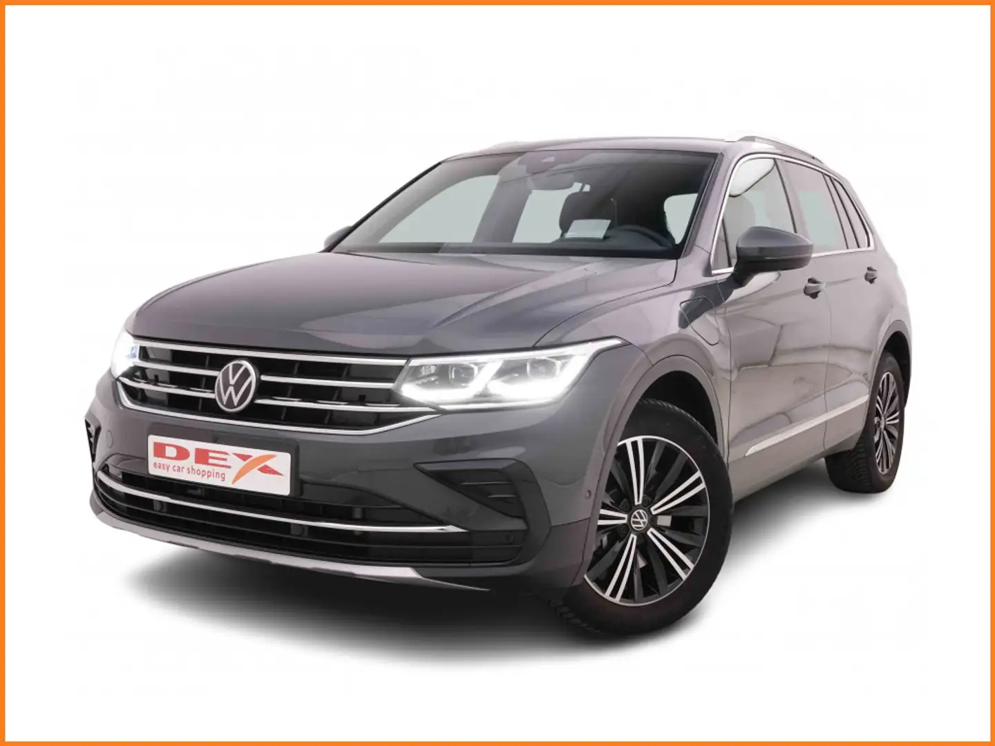Volkswagen Tiguan 1.4 eHybrid 245 PHEV Elegance + Leather + Navi Dis Gris - 1