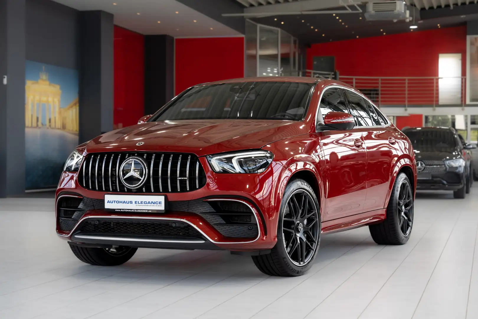 Mercedes-Benz GLE 63 AMG 4Matic+ Coupe*LUFT*NAPPA*360*HEAD-UP* Rot - 1
