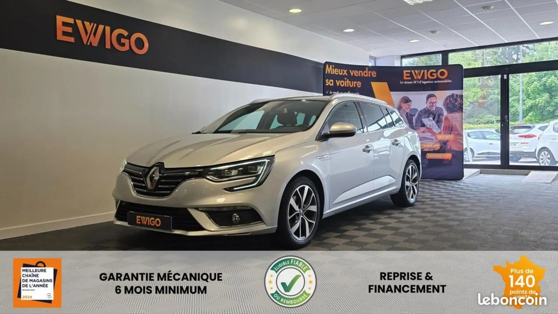 Renault Megane Mégane ESTATE 1.5 DCI 110 ENERGY INTENS Gris - 1