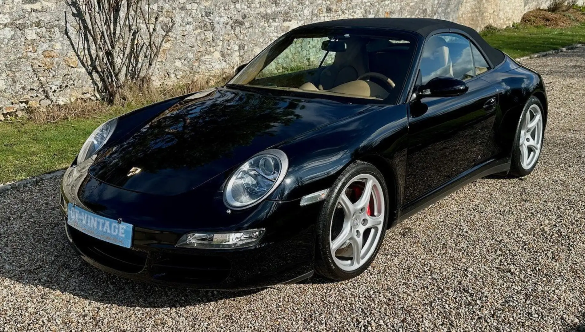 Porsche 997 911(997) carrera 4s cab 2005 Schwarz - 2