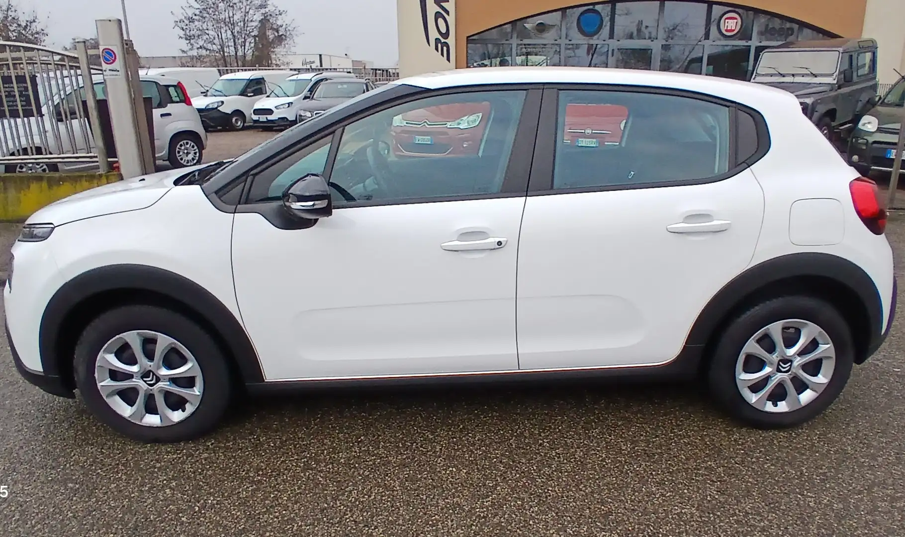 Citroen C3 4 posti/autocarro van n1  102cv clima km 48000 Blanc - 2