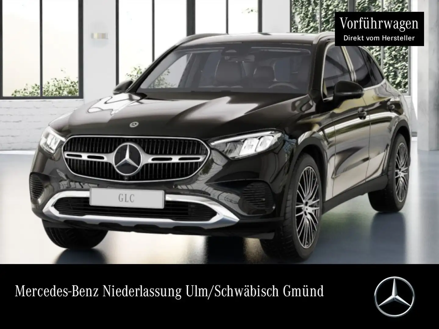 Mercedes-Benz GLC 220 d 4M AVANTG+360+AHK+LED+TOTW+KEYLESS+9G Schwarz - 1