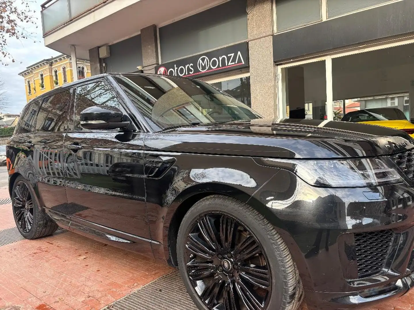 Land Rover Range Rover Sport 3.0 sdV6 HSE Dynamic- tetto pan -22"- total black Nero - 1