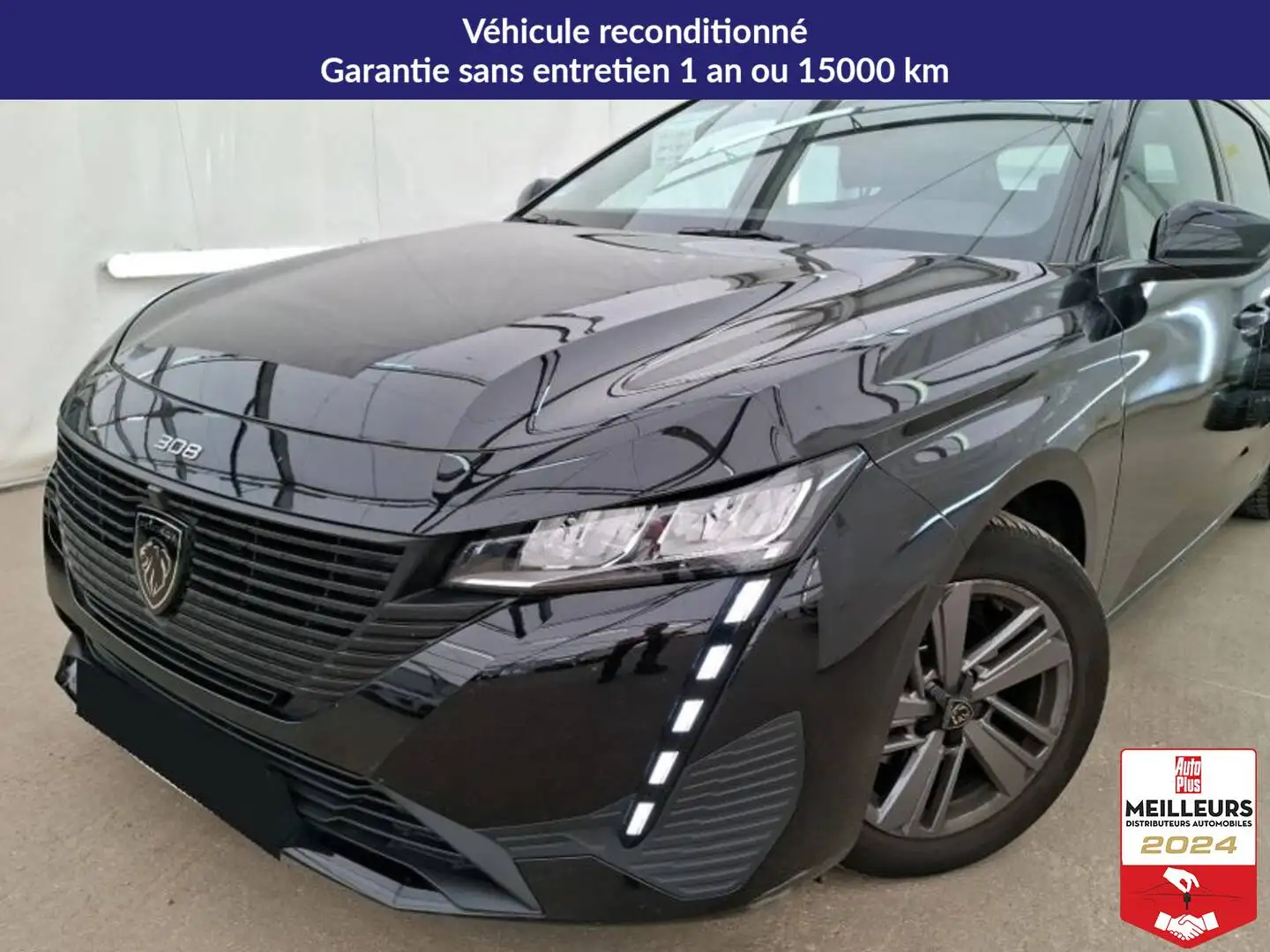 Peugeot 308 PureTech 130 EAT8 Active Pack Zwart - 1