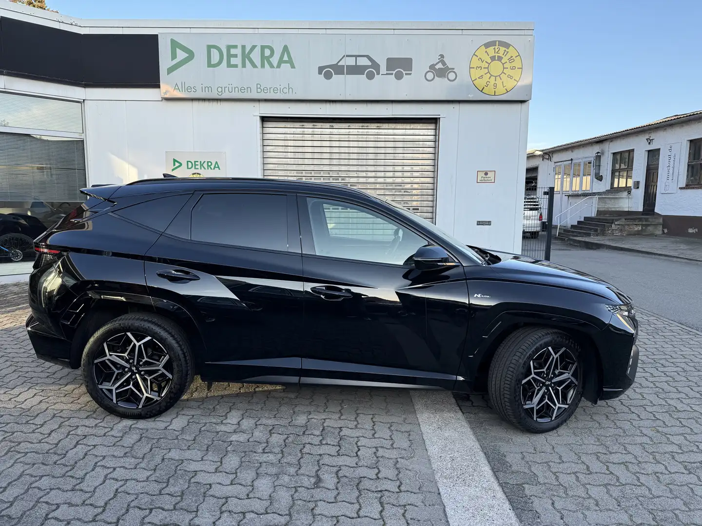Hyundai TUCSON N-Line Optik/Paket 48V Mild-Hybrid 1,6 T-GDI DCT Negro - 2