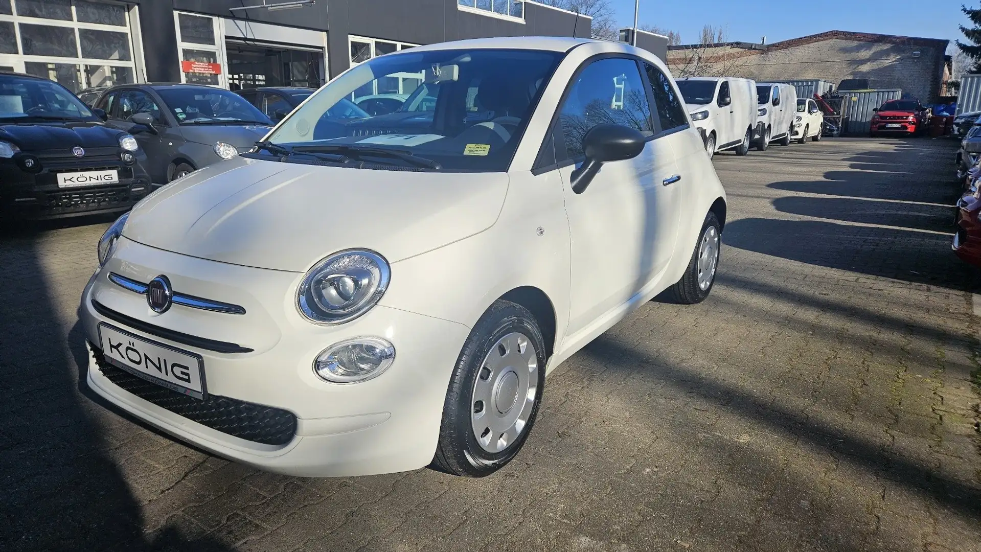 Fiat 500 MY23 1.0 GSE Hybrid  KLIMA & SOUND Weiß - 1