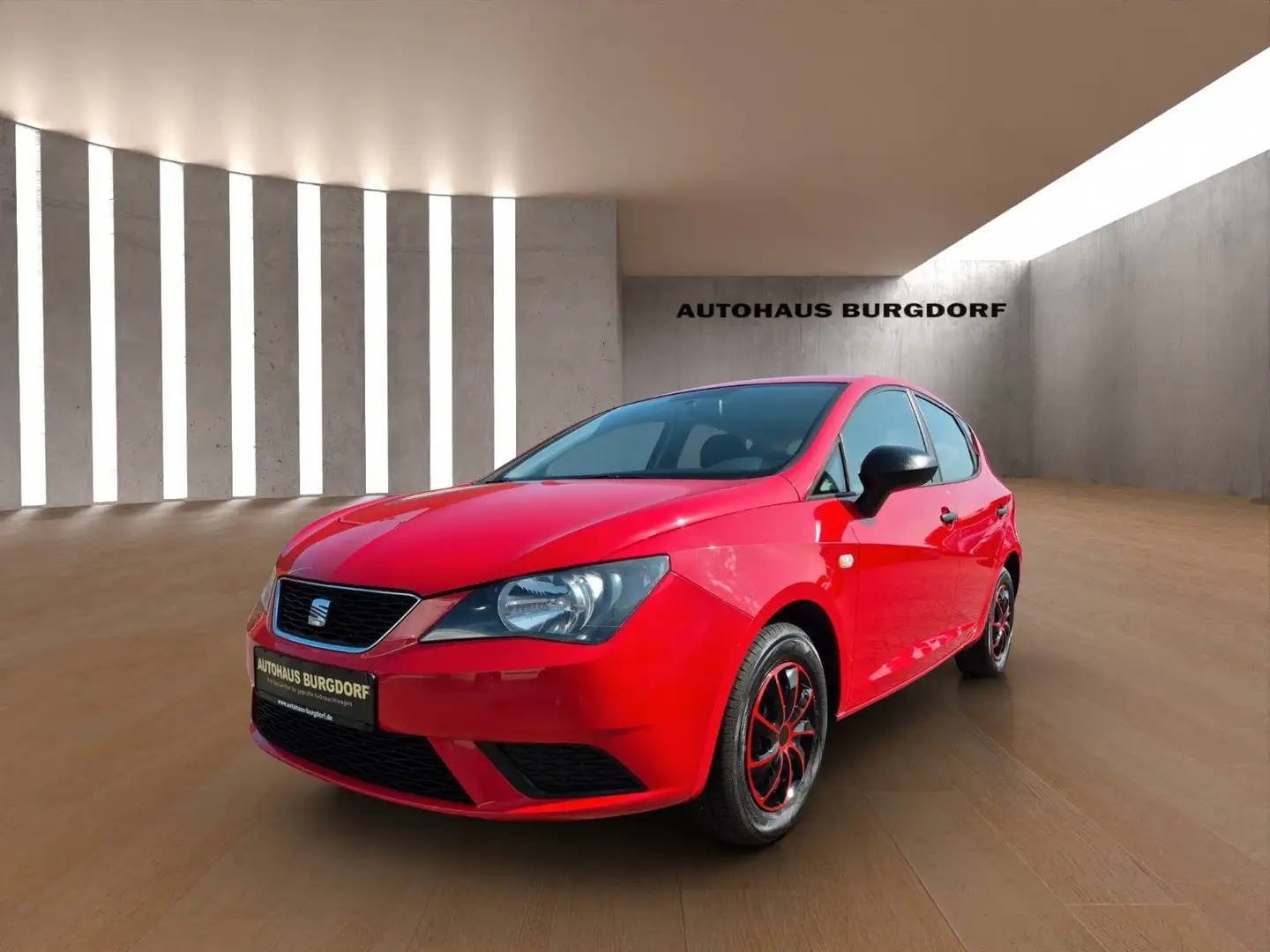 SEAT Ibiza 1.2 Reference Salsa Klima Rouge - 1