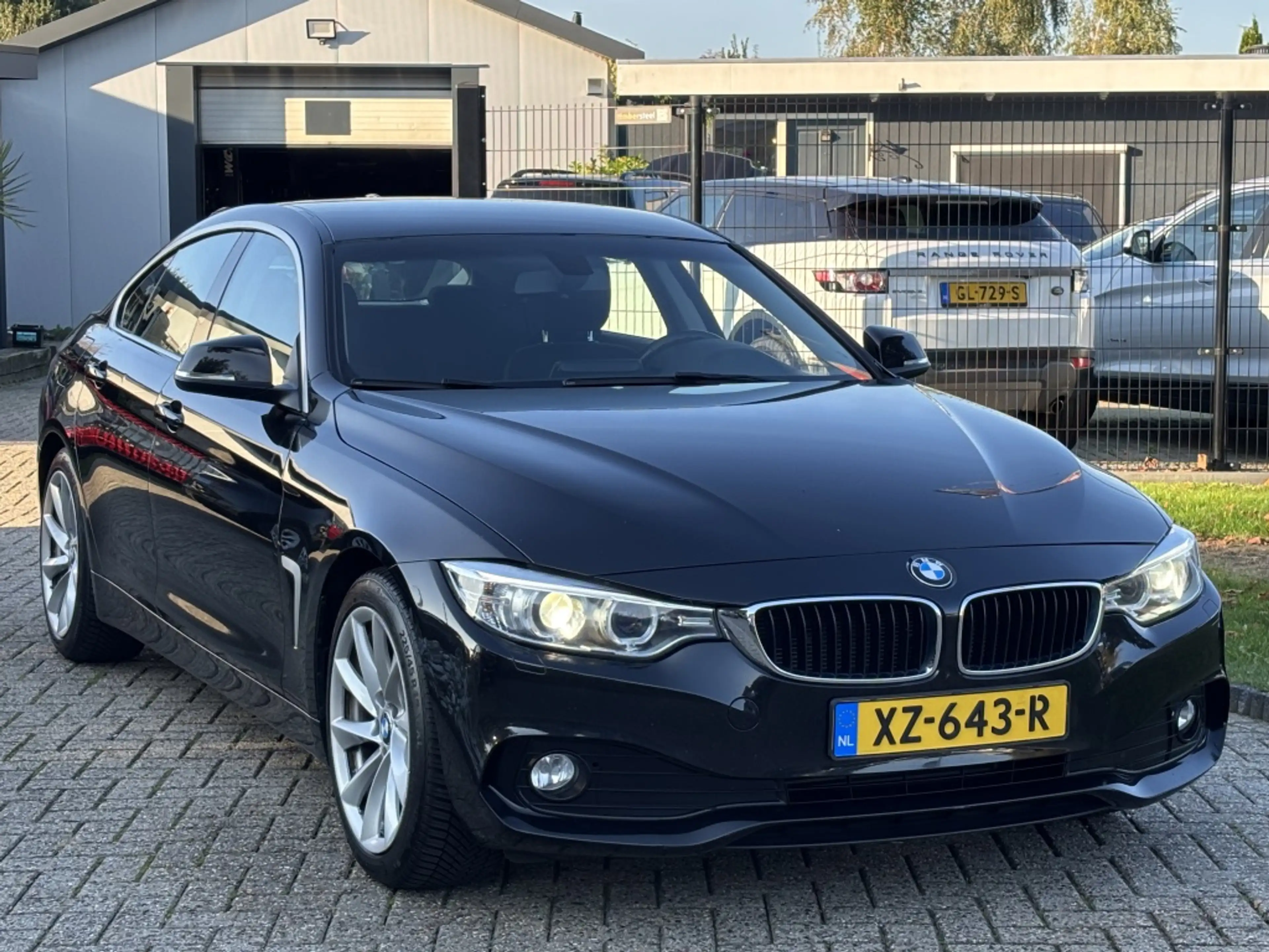 BMW 420 4-serie Gran Coupé 420D Automaat 2017 Zwart Trekha — photo 3