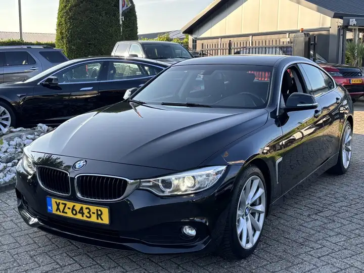 BMW 420 4-serie Gran Coupé 420D Automaat 2017 Zwart Trekha