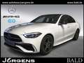 Mercedes-Benz C 180 AMG-Sport/Pano/Night/Cam/Totw/Sound/Ambi Білий - thumbnail 1