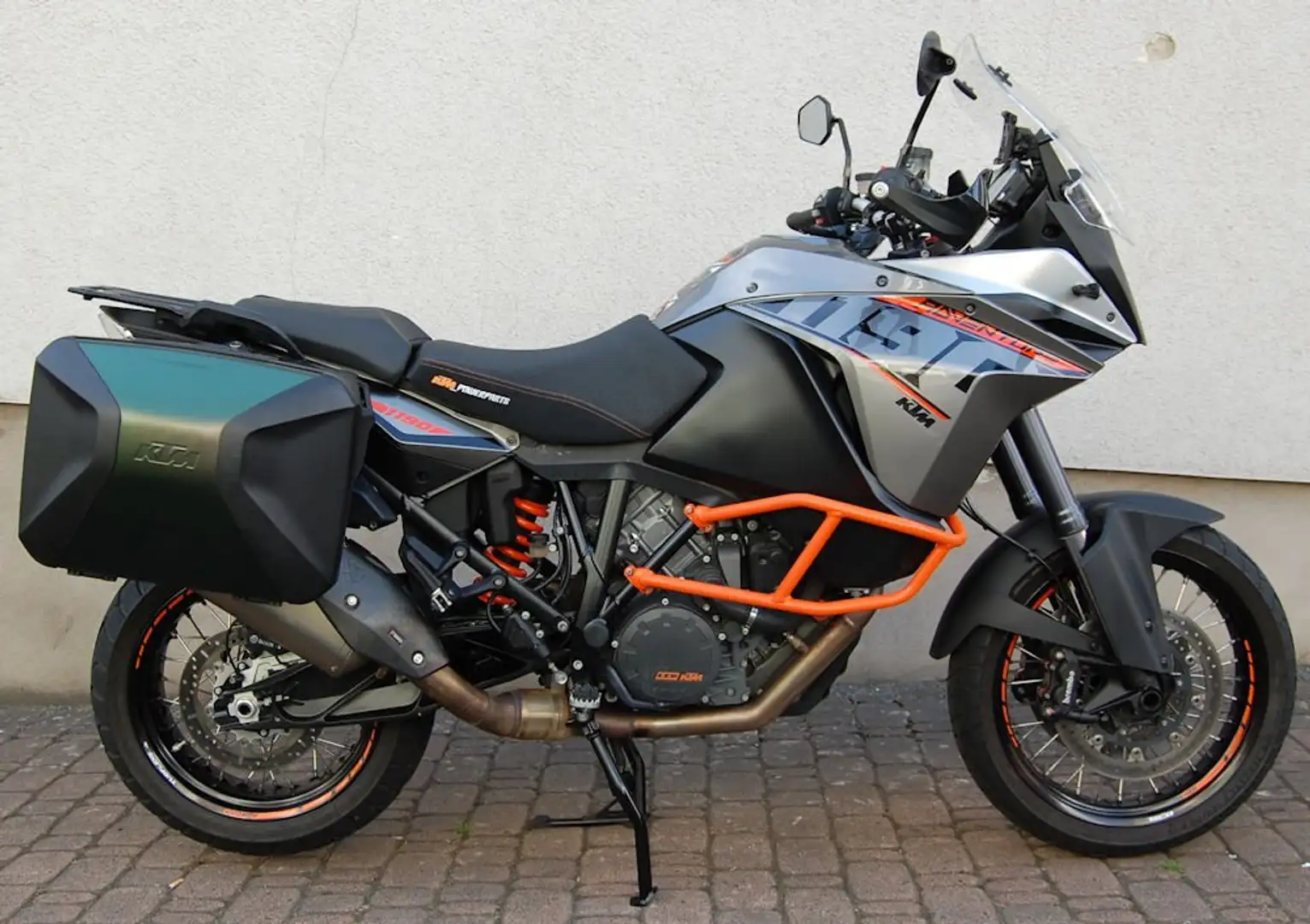 KTM 1190 Adventure Elektronisches Fahrwerk, Kurven-ABS, Koffer uwm. Gris - 1