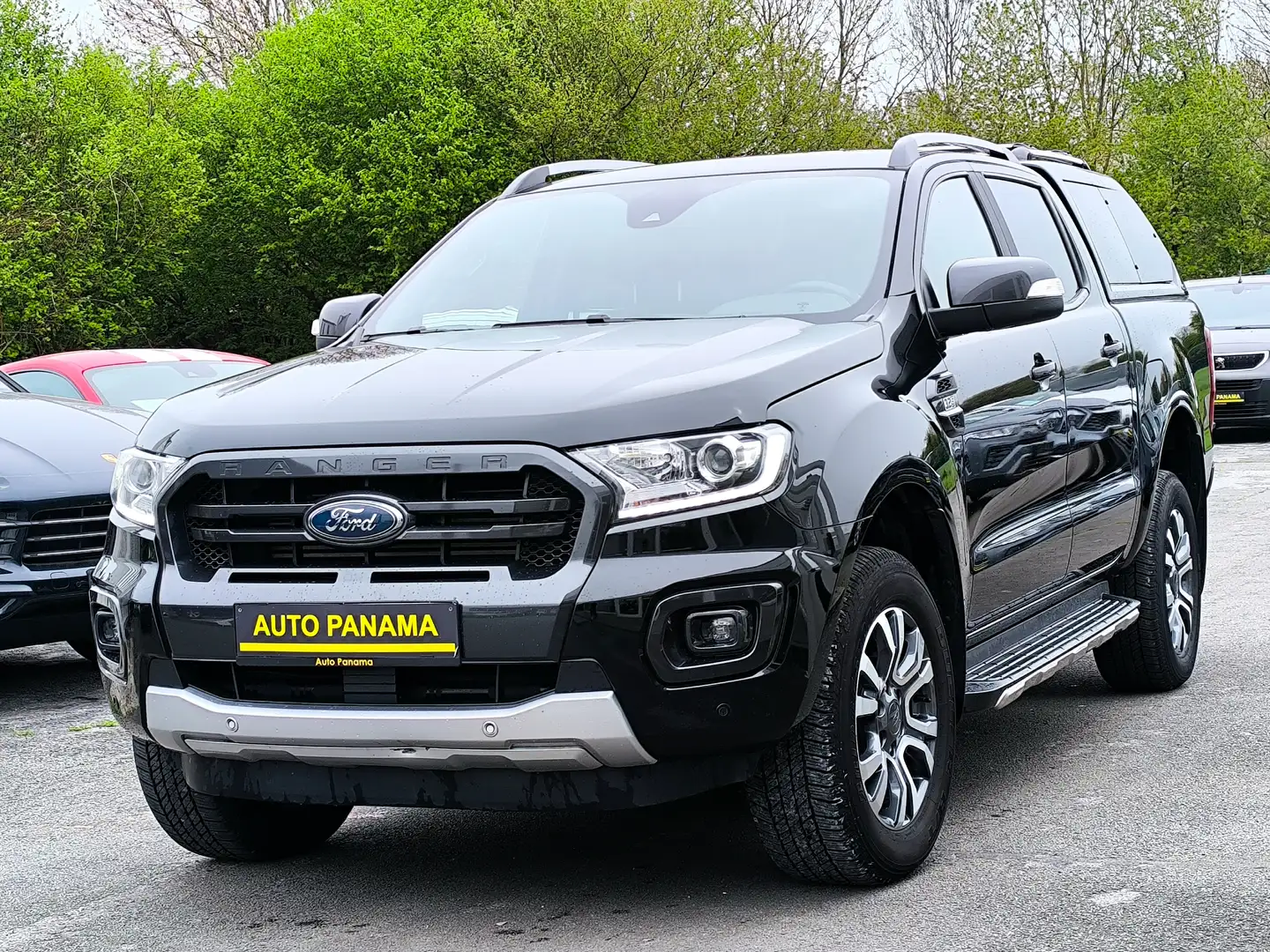 Ford Ranger 3.2TDCI 200CV WILDTRAK NEW LIFT HARD-TOP TVAC FULL Zwart - 1