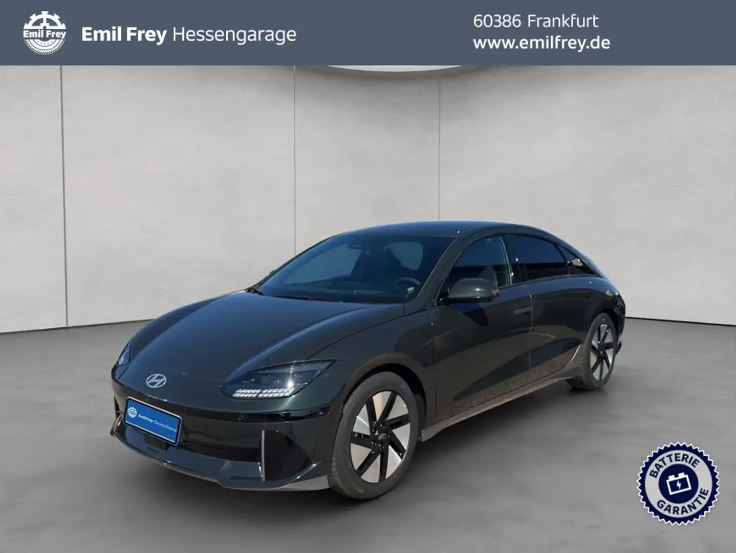 Hyundai IONIQ 6 77,4 kWh Techniq Grün - 1