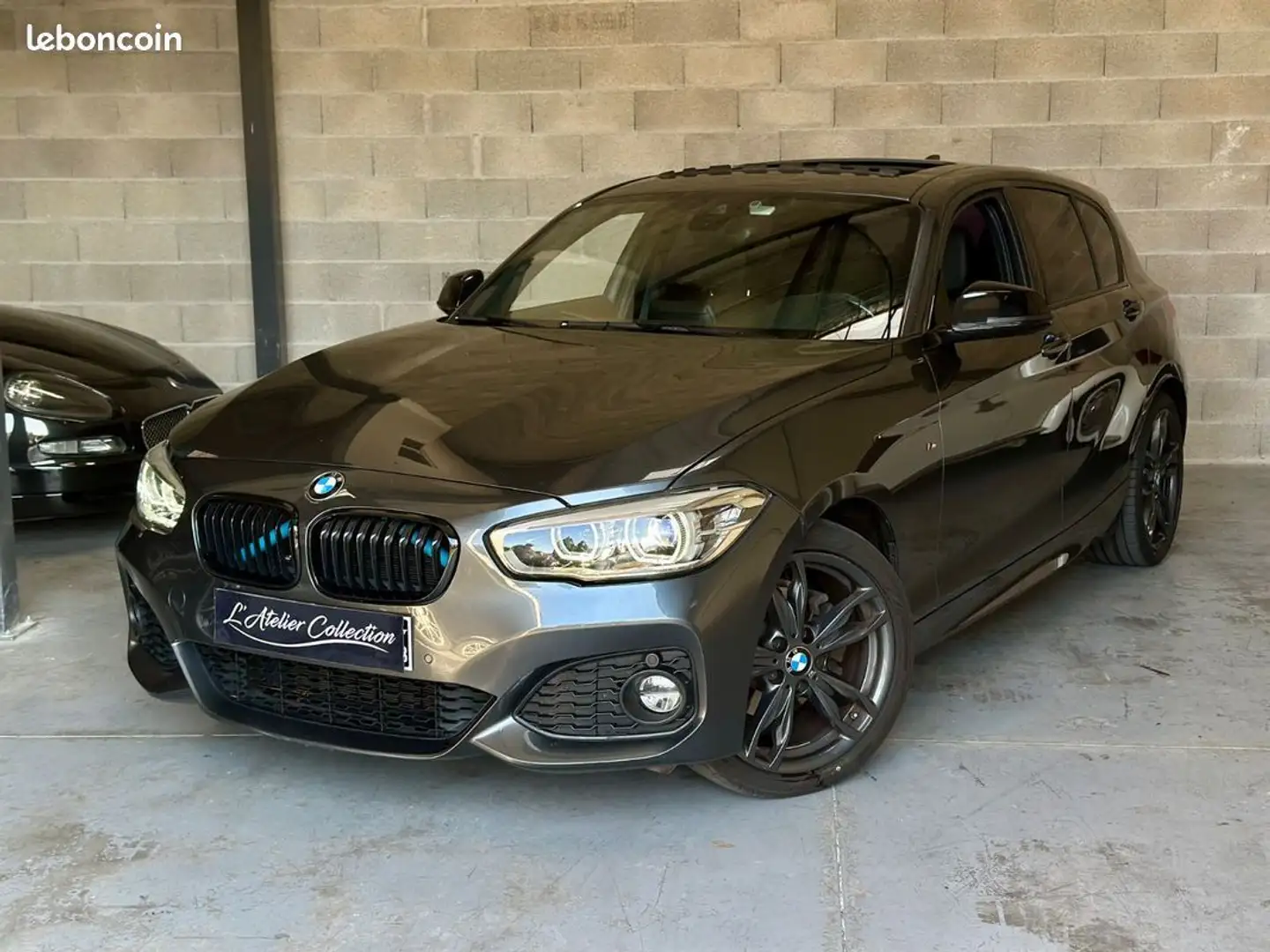 BMW 120 Berline 5porte 120i M Sport Ultimate TOIT OUVRANT SIEGES CHAUFFANTS GARANTIE 12 MOIS Grijs - 1