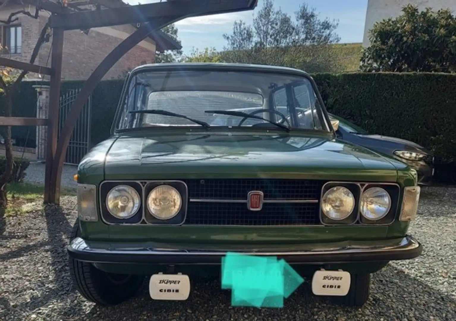 Fiat 124 special 1400 mono Зелёный - 2