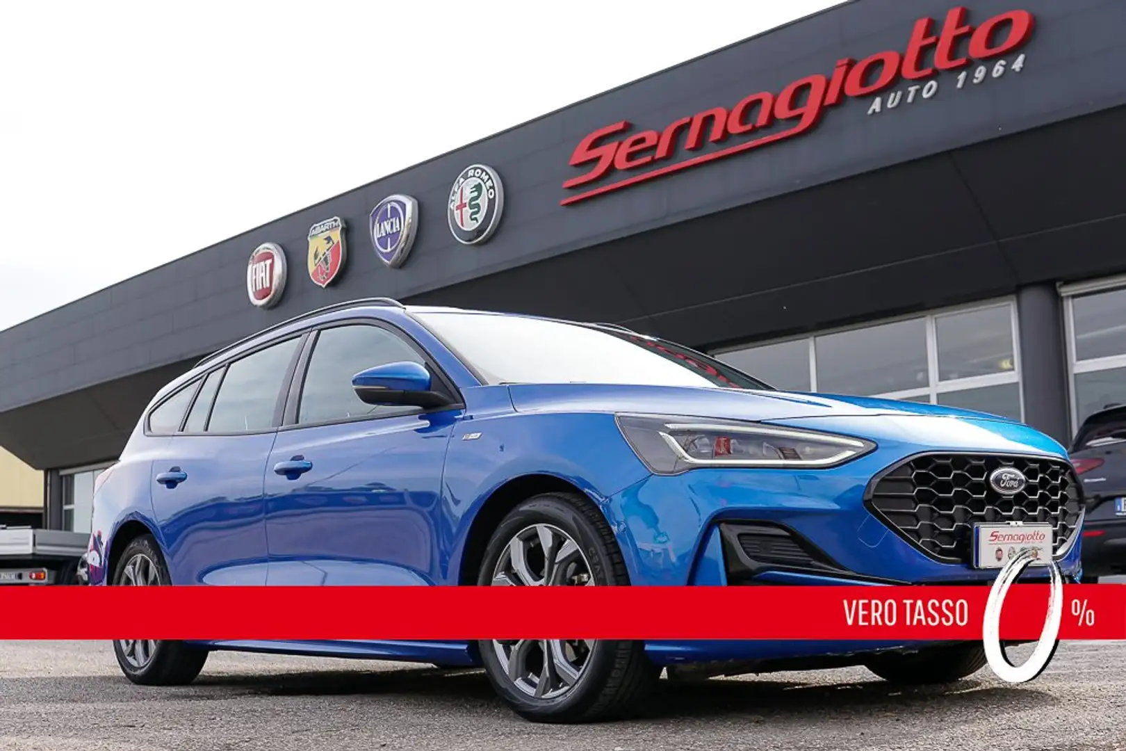 Ford Focus 1.0 125cv Ecoboost h ST-Line | TELECAMERA | NAVI Blu/Azzurro - 1
