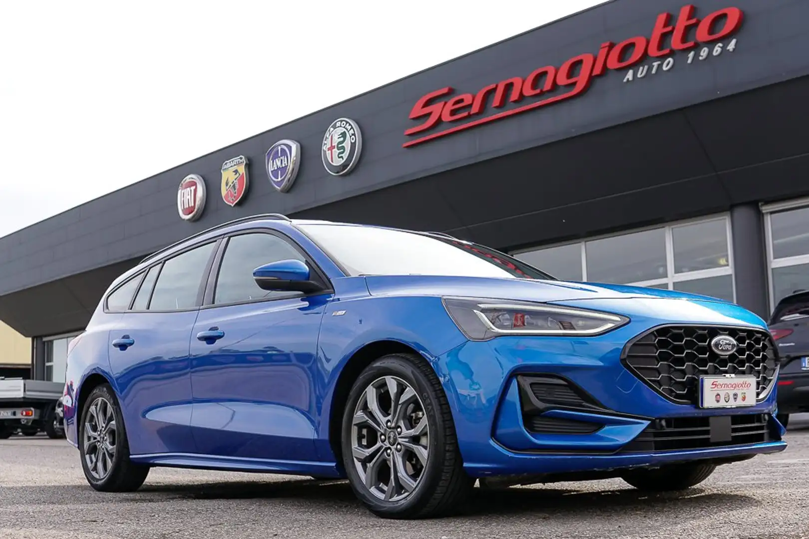 Ford Focus 1.0 125cv Ecoboost h ST-Line | TELECAMERA | NAVI Blu/Azzurro - 2