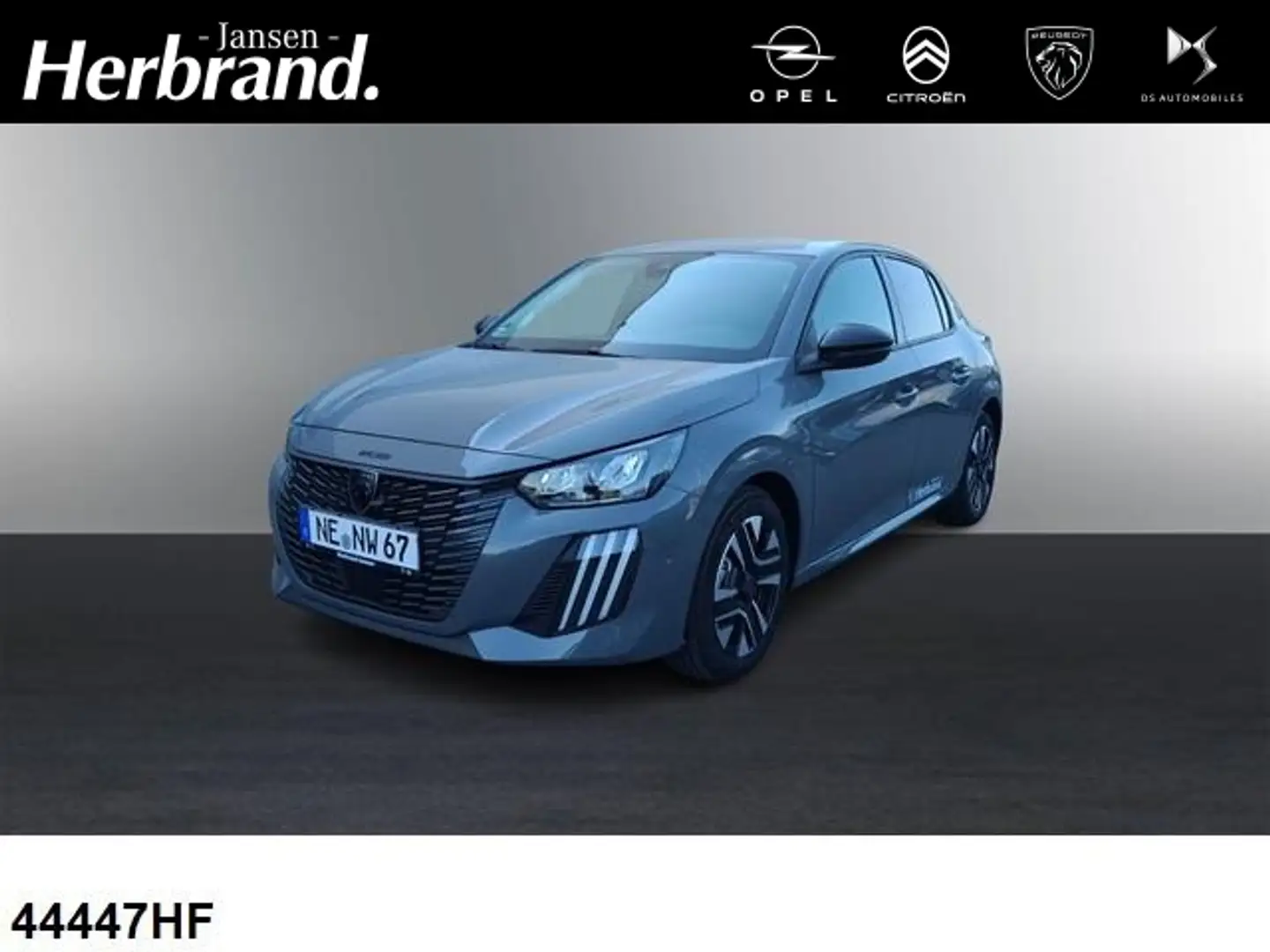 Peugeot 208 Allure +DAB+KLIMA+TEMPOMAT+LED+ Grau - 1