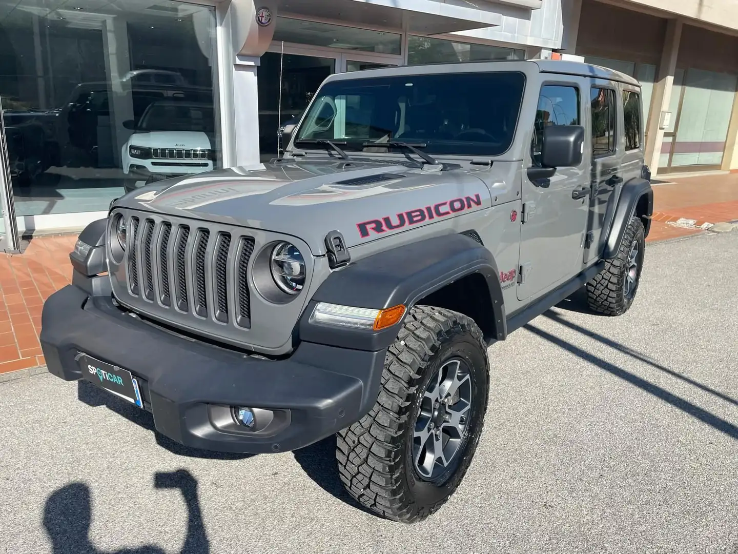 Jeep Wrangler Wrangler Unlimited 2.2 Mjt II Rubicon Gris - 2