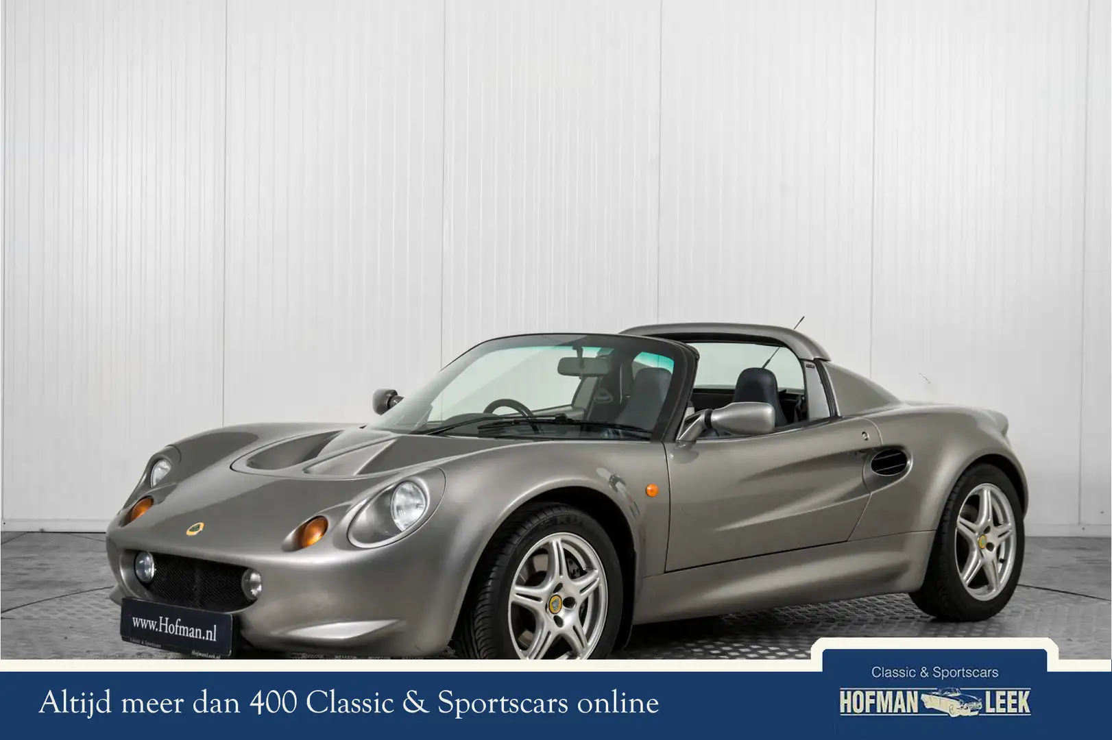 Lotus Elise 1.8-16V 120 hardtop+softtop 43000 miles! Grijs - 1