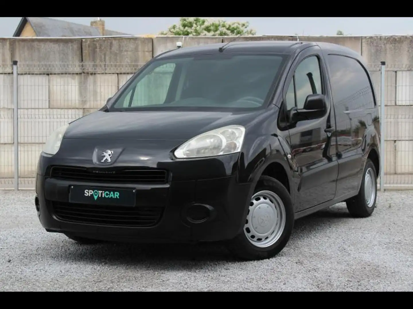 Peugeot Partner 2/3 Deurs Чорний - 1