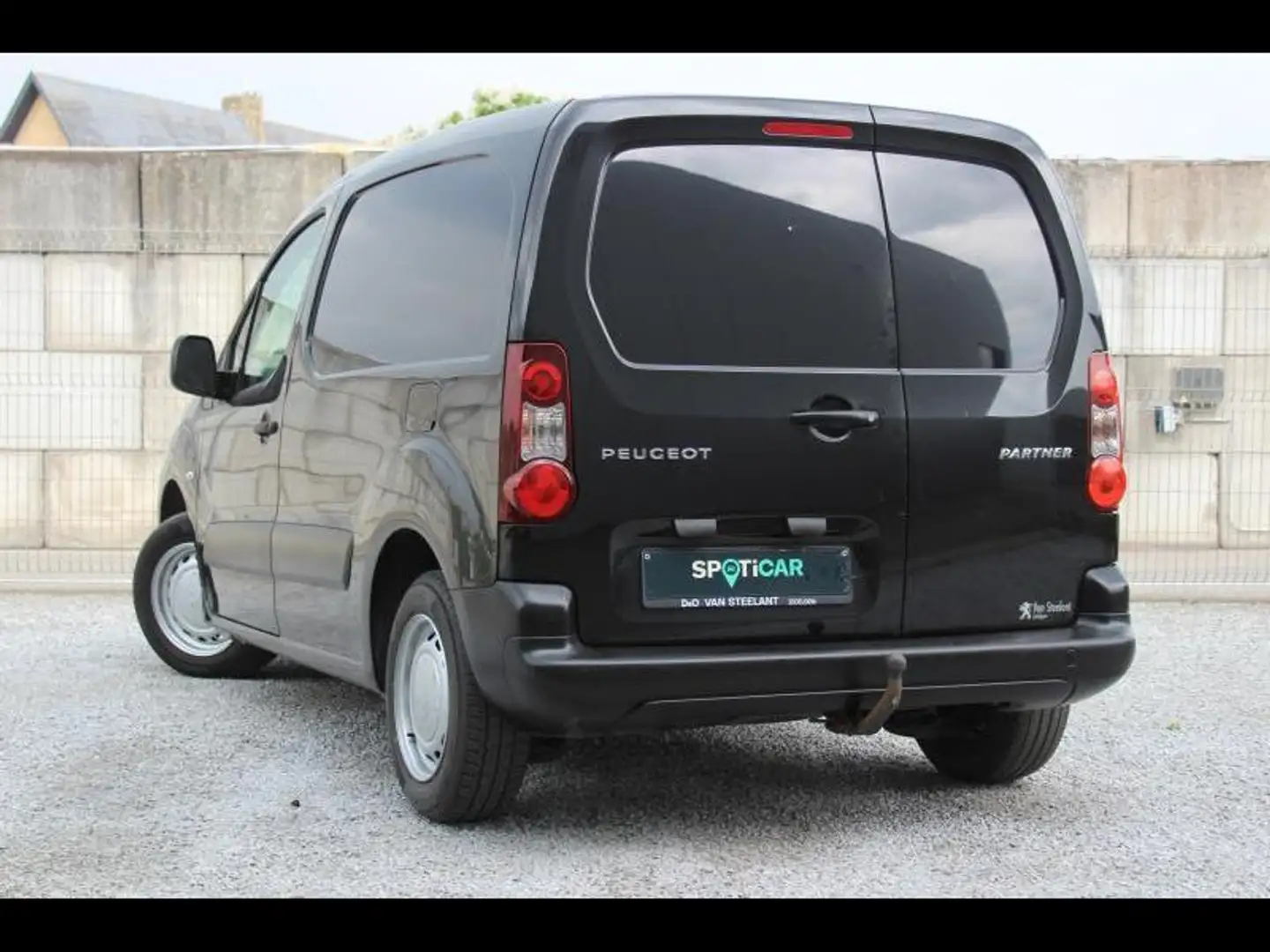 Peugeot Partner 2/3 Deurs Чорний - 2