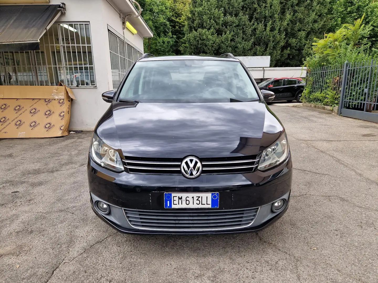 Volkswagen Touran 1.6 tdi Comfortline 105 CV *7 POSTI* Nero - 2