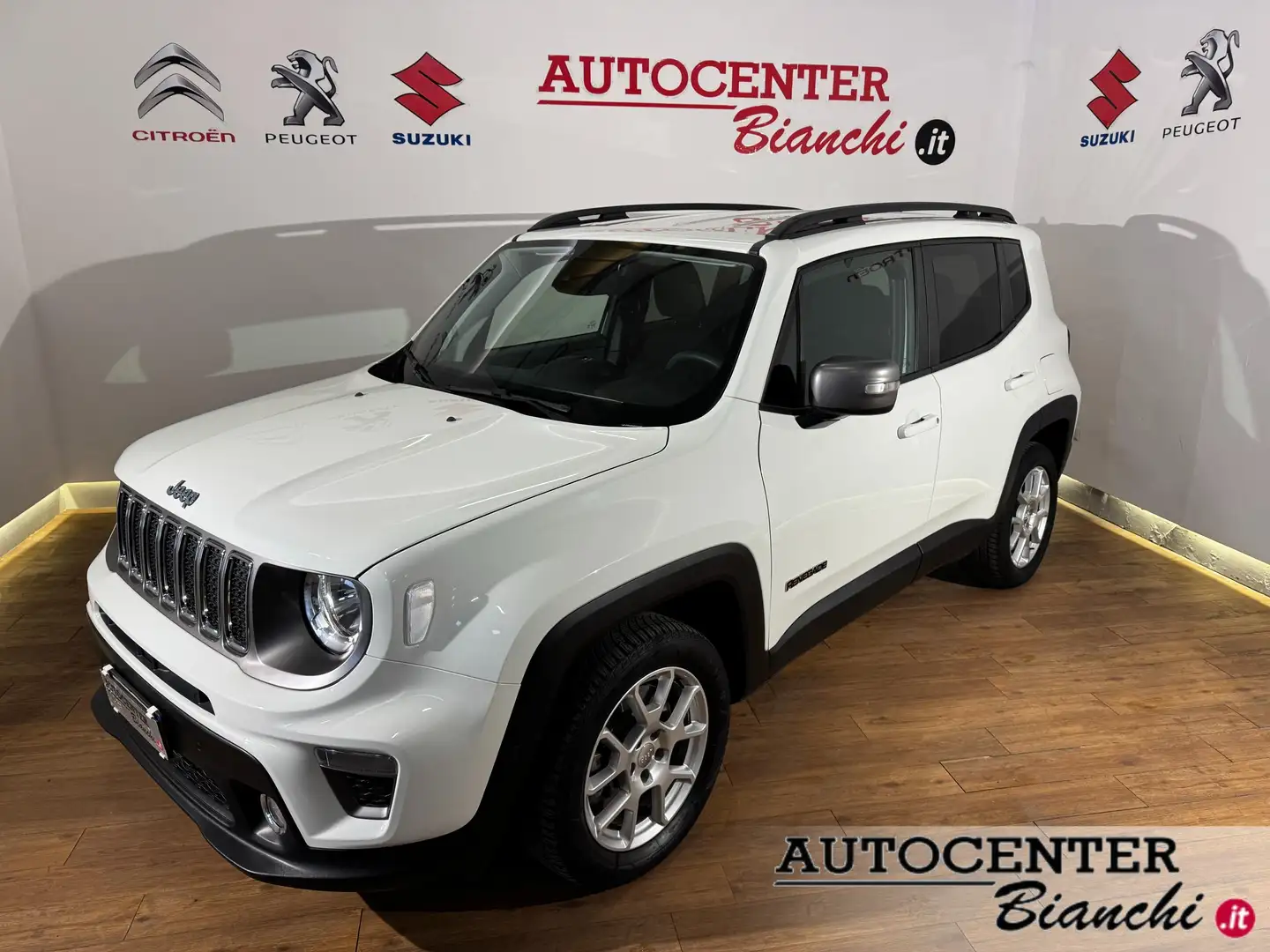 Jeep Renegade 1.3 t4 phev Limited 4xe at6 Blanc - 1