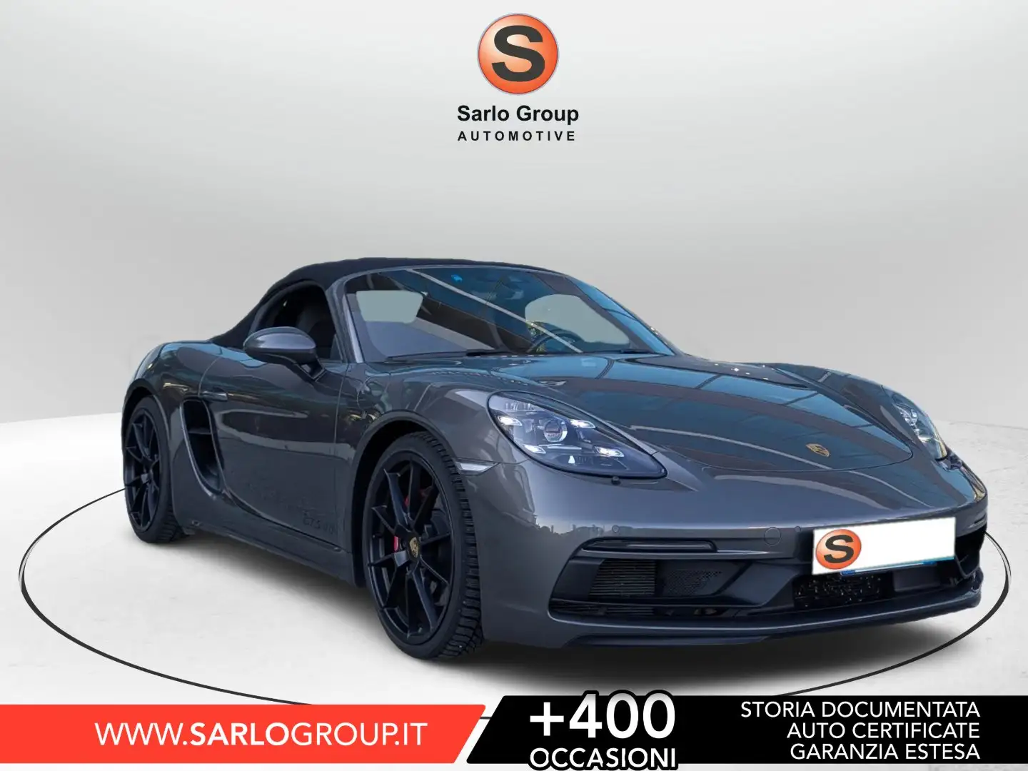 Porsche Boxster 718 Boxster 4.0 GTS pdk Gris - 1
