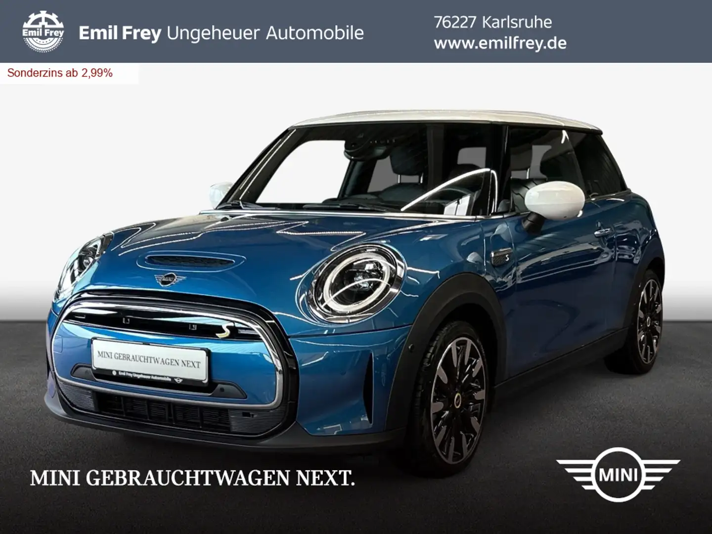MINI Cooper SE Cooper SE MINI Yours Trim *HuD* Blau - 1