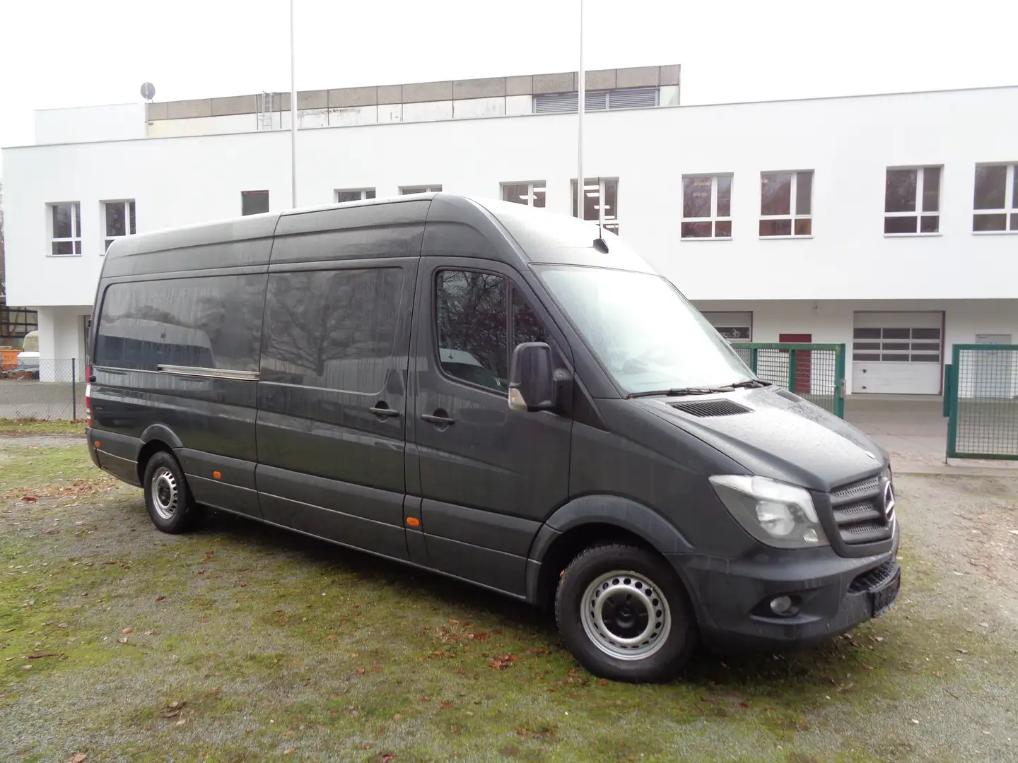 Mercedes-Benz Sprinter 313 CDI MAXI; HOCH+LANG; KLIMA; TEMPOMAT Grau - 1