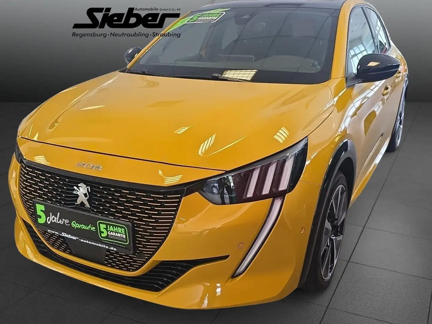 Peugeot 208 e- 136 (e-)GT Pack *Alcantara*Sitzheizung* Gelb - 2