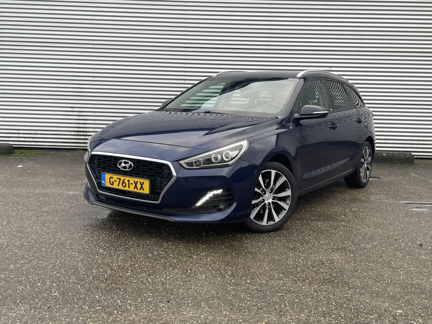 Hyundai i30 Wagon 1.4 T-GDI Premium automaat Blauw - 1