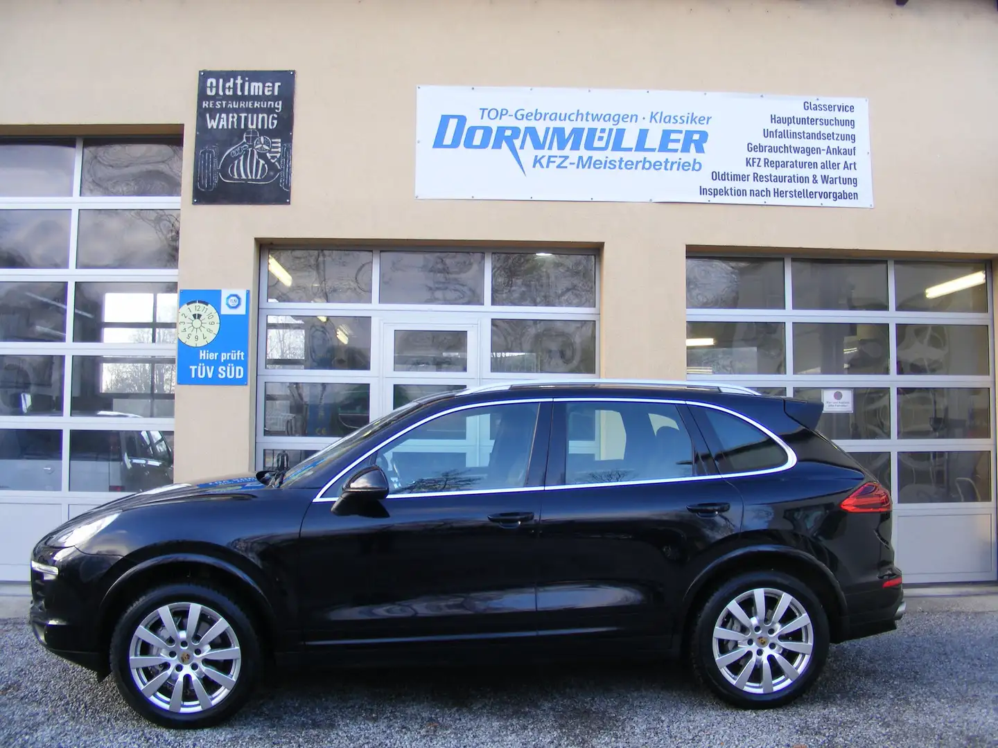 Porsche Cayenne S Tiptronic - 2 Besitzer Negro - 1